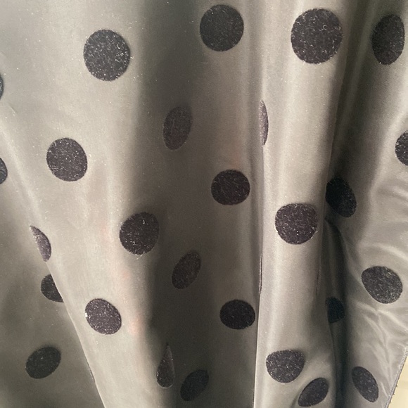 Black, polka dot wrap - Picture 2 of 3